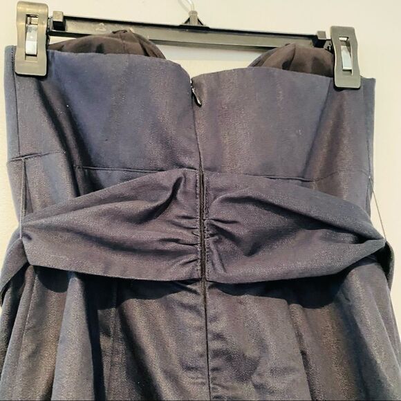 Suzi Chin for Maggie Boutique Chambray Denim Dress - Picture 5 of 7